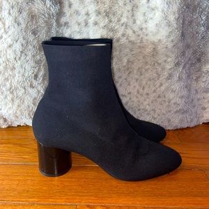 Zara sock ankle boots